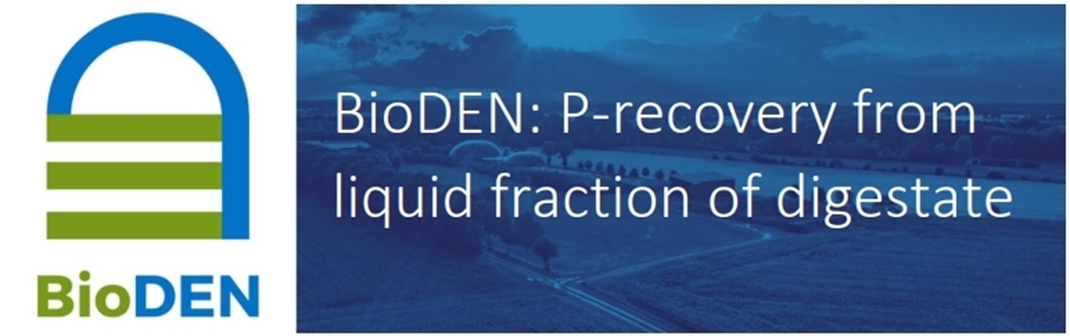 BioDEN: P-recovery from liquid fraction of digestate