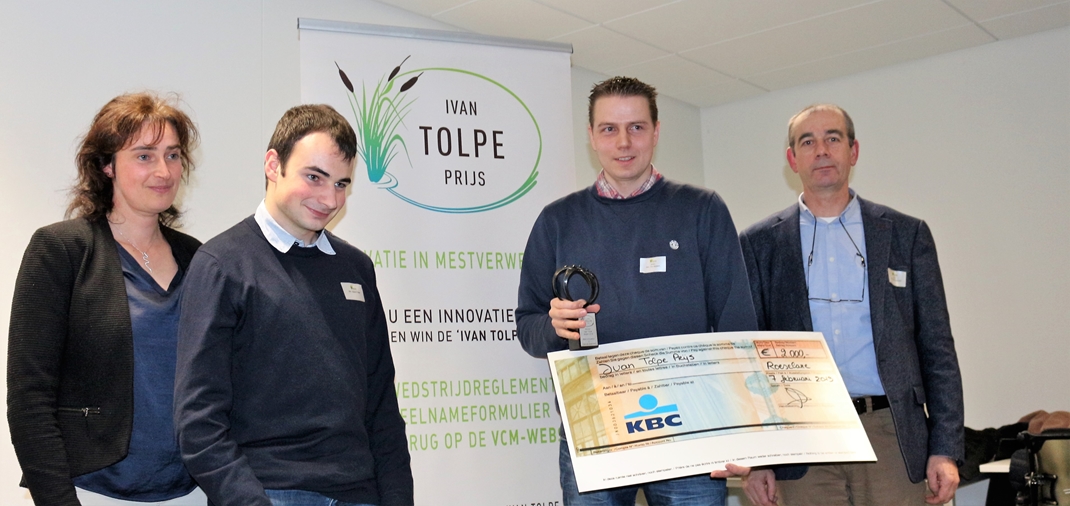 Flemish biogas plant owner wins third ‘Ivan Tolpe award’ with innovative water and nutrient recovery concept
