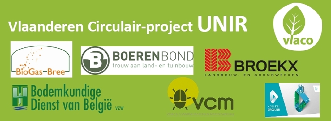 Het Vlaanderen Circulair-project UNIR wordt momenteel uitgerold op verschillende percelen!